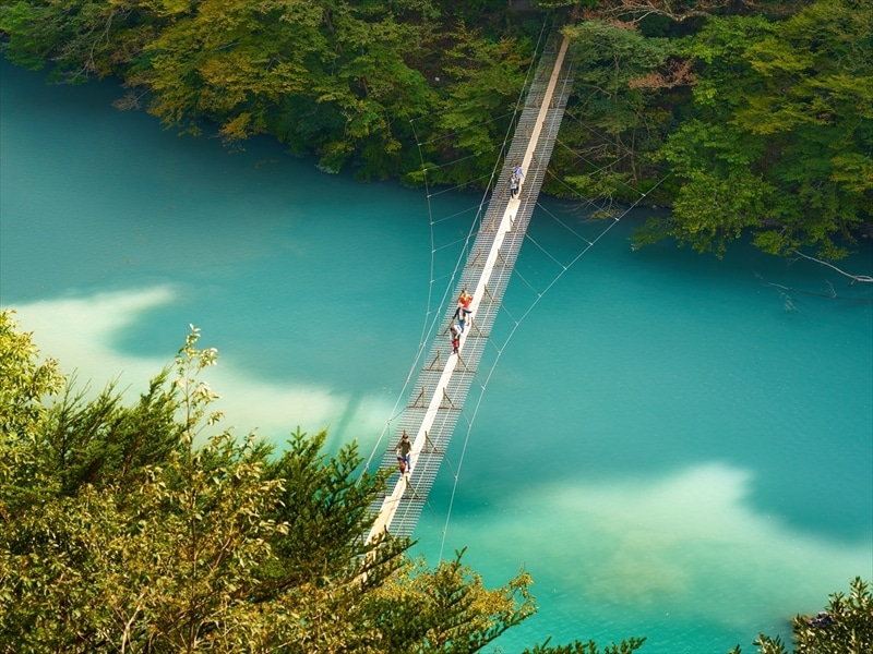 静岡の夢の吊橋「寸又峡」に行こう！大井川鐵道や寸又峡温泉も