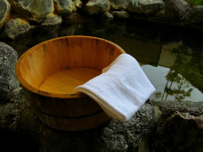 城崎温泉の7つの外湯めぐりの時のタオルは？